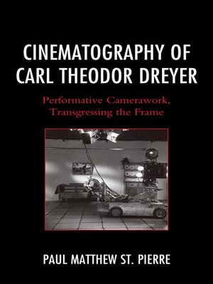 cover image of Cinematography of Carl Theodor Dreyer